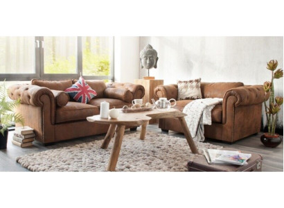Chesterfield Sofa set 3+2 Couch Upholstery Set Sofas Couches new Sofa Leather